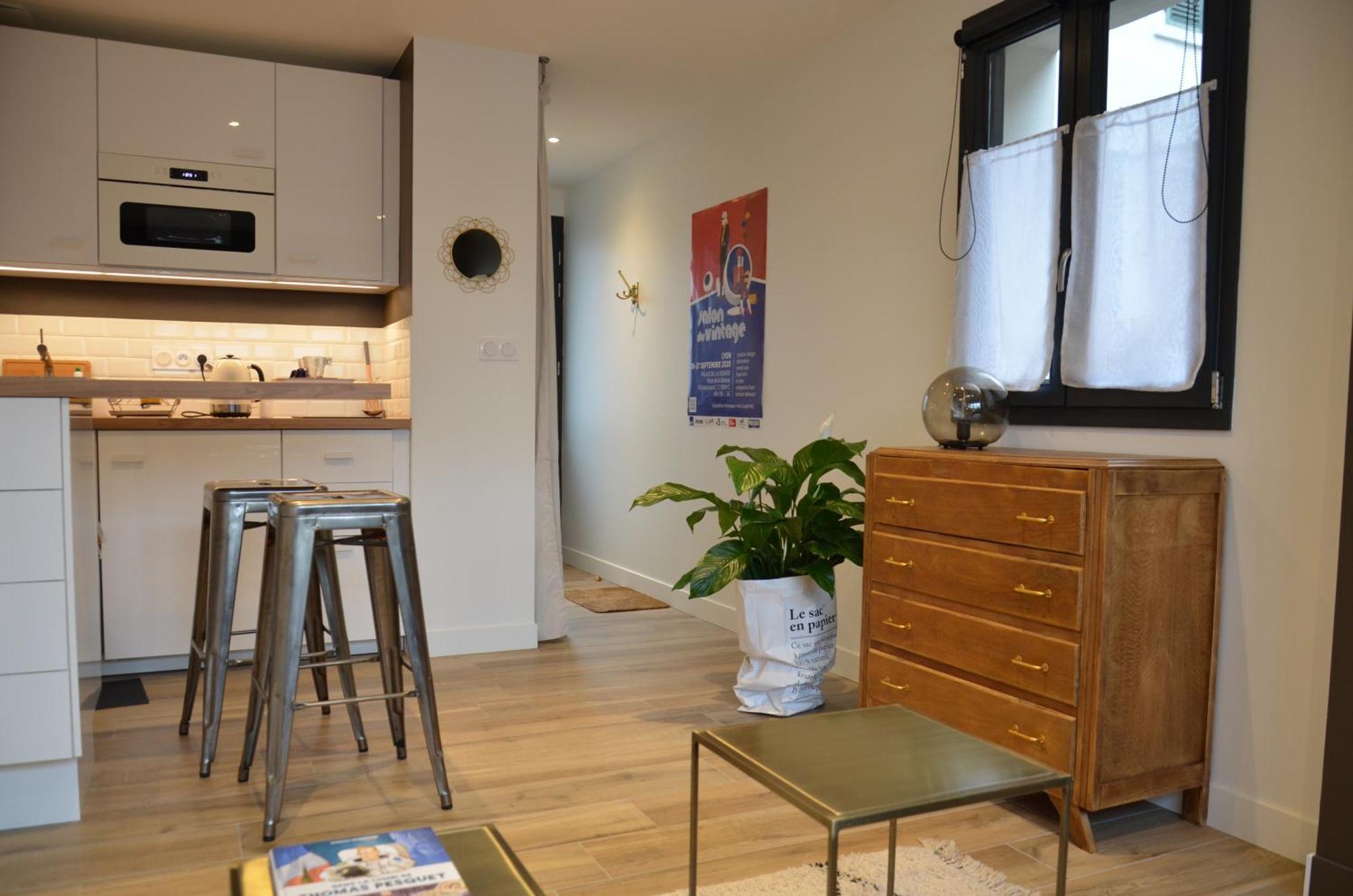 Le Burlat - Studio - Lyon - Tassin 외부 사진